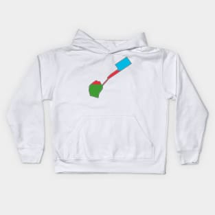 Baku City Circuit [flag] Kids Hoodie